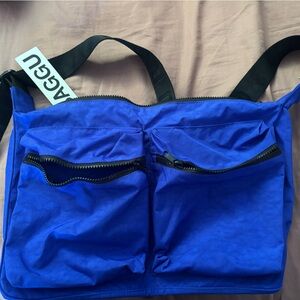 BAGGU Large Blue Cargo Crossbody - Lapis